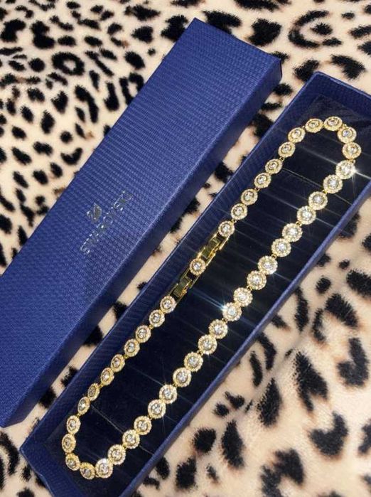 Colier Swarovski Angelic Auriu - nou, în cutie