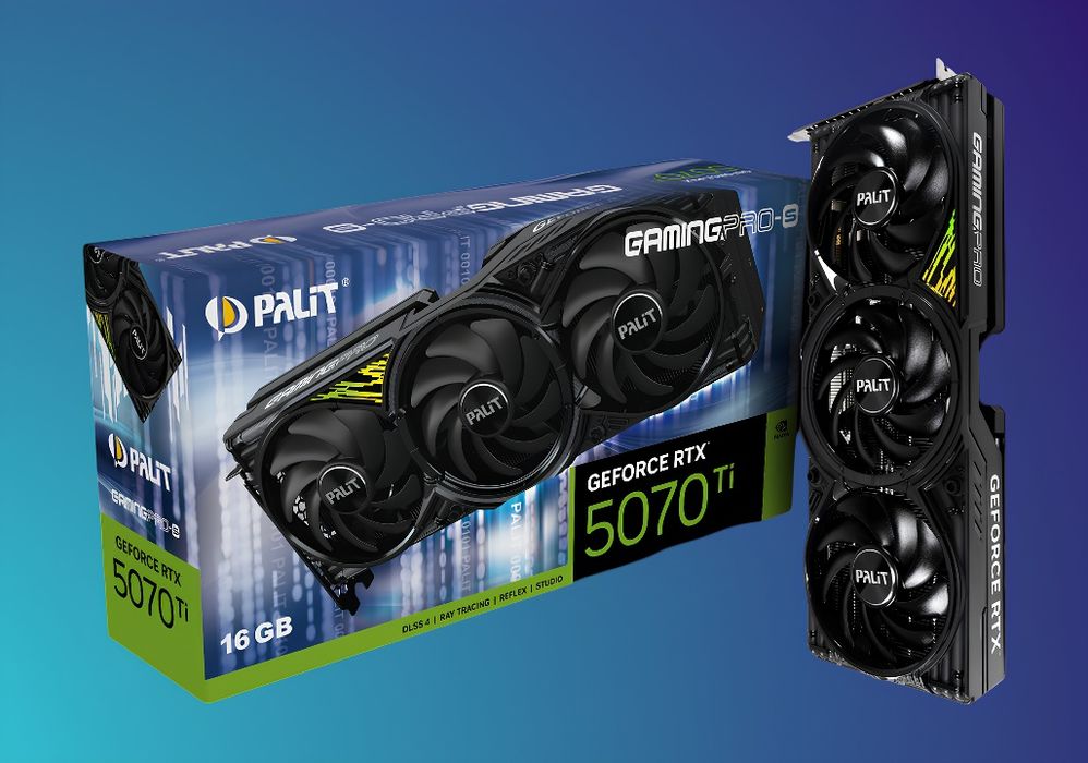 Видеокарта 5070ti palit gaming pro