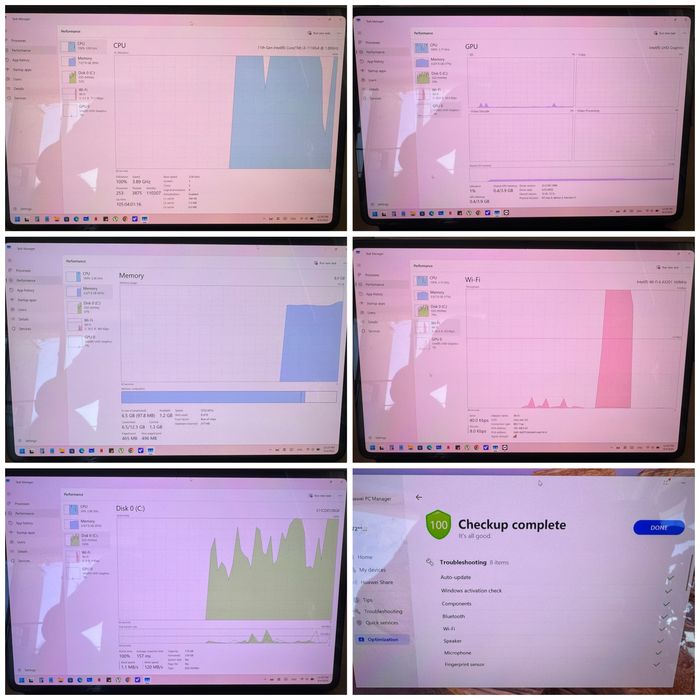 Huawei MateBook E , i3 , 128 GB , 8 GB RAM , Windows 11, ca noua.