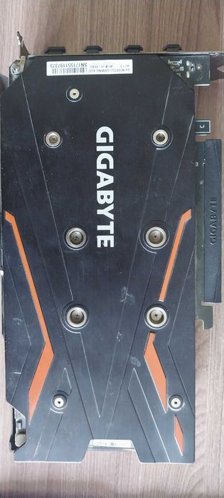 Видеокарта GTX 1050 ti Gigabyte