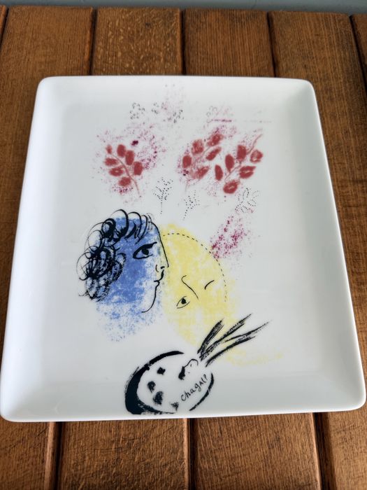 Плато от Bernardaud / Marc Chagall