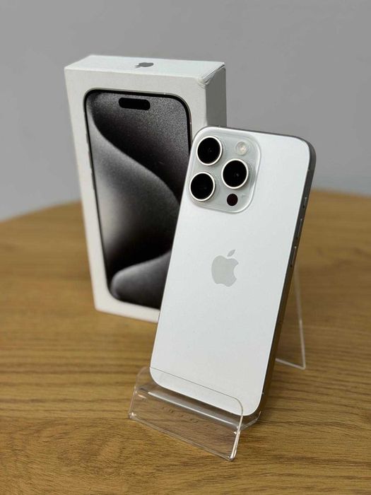 iPhone 15 Pro White Titanium - 256 GB - Ca nou