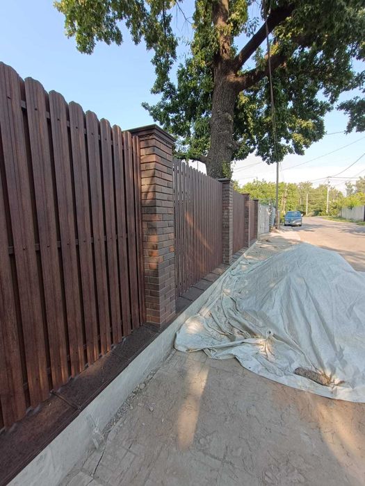 Заборы из профнастила и металлосайдинга с гарантией