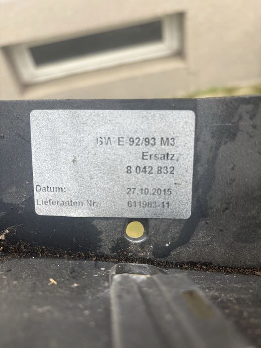 Десен калник за BMW e92 e93 m3 OEM