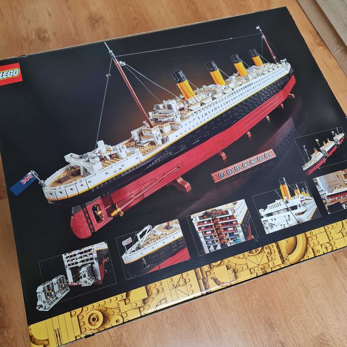 Lego Titanic 10924, Колекционерски модел, НОВ, Неотварян