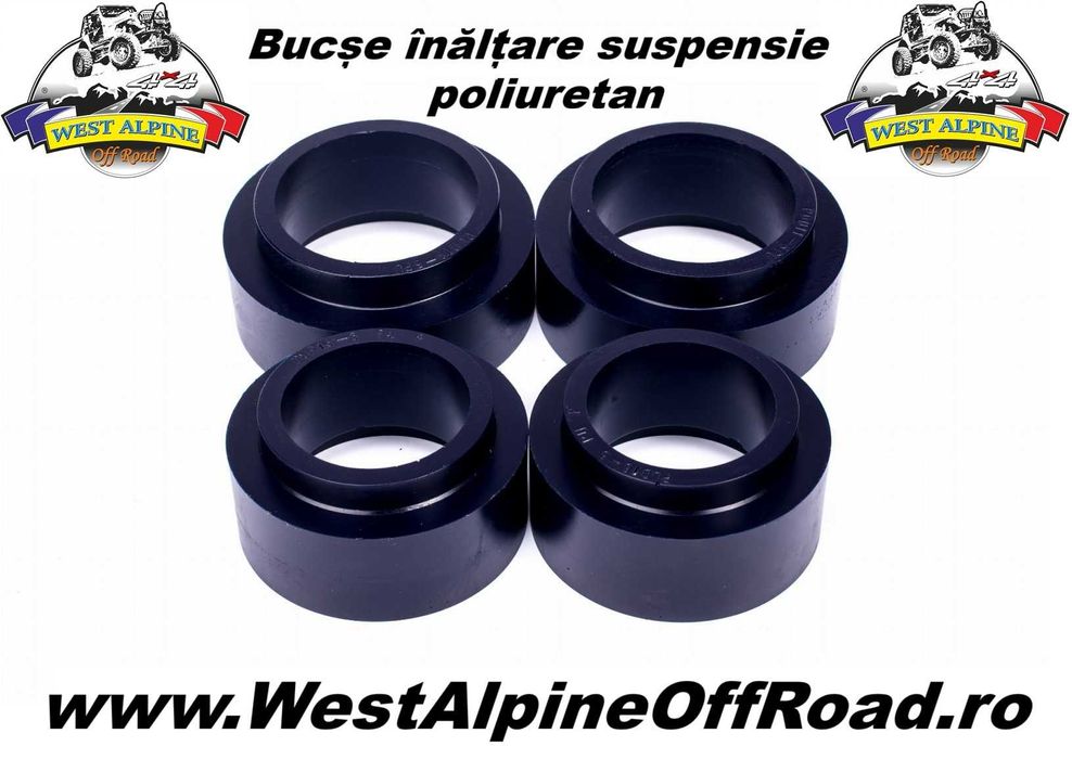 Kit inaltare suspensie bucse arcuri SUZUKI JIMNY +3,5/4,5/6cm - Poli