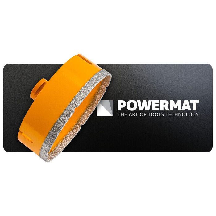 Carota diamantata diametru 120 mm, pentru gresie, granit, ceramica,