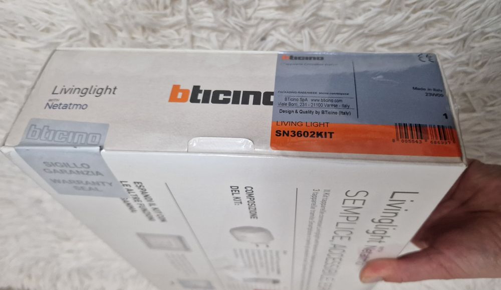 Kit  Smart Bticina SN 3602  pentru rulouri inteligente 3  ! Nou