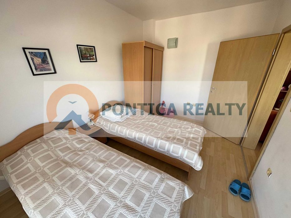 Двустаен апартамент в южната част на Слънчев Бряг