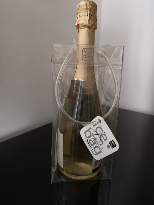 Ice bag, geanta frigorifică, frapiera pt o sticla 750ml