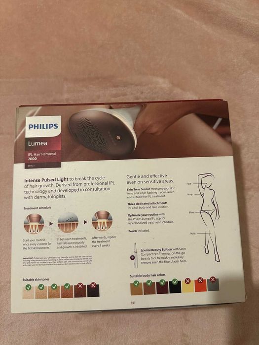 Philips Lumea IPL Hair Removal серия 7000 (BRI923/00)