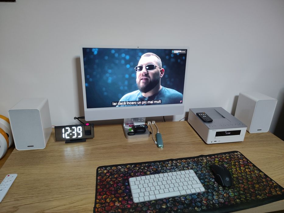 Sistem audio Onkyo + Subwoofer Q Acoustics
