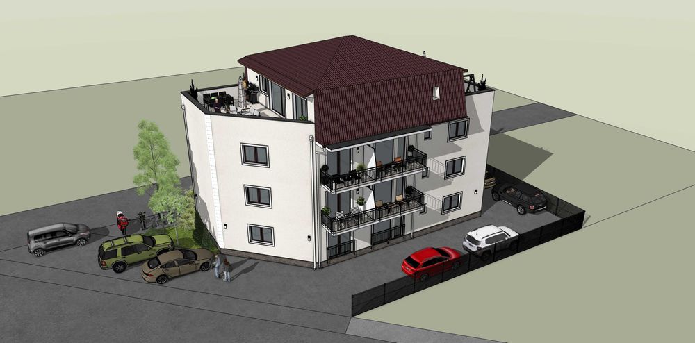 Teren cu autorizatie de construire P+2+M, Militari - Chiajna
