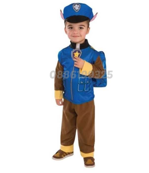 Детски костюм Пес Патрул, Костюм на Чейс, Костюм на Маршал + ПОДАРЪК