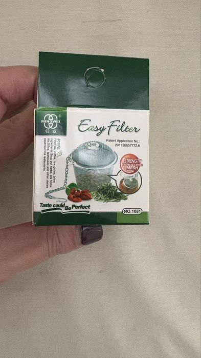 Цедка за чай нова