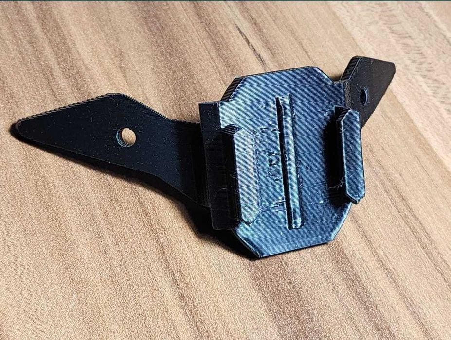 Montură GoPro/Insta360 Quick Release pentru cască moto