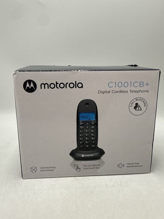 Telefon fara Fir Motorola C1001CB + Sigilat Culoare Negru G2