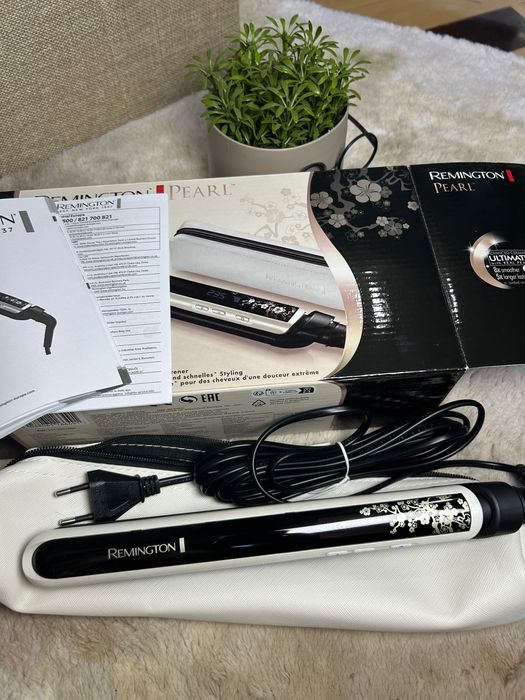 Placă de păr Remington S9500 Pearl- NOUĂ