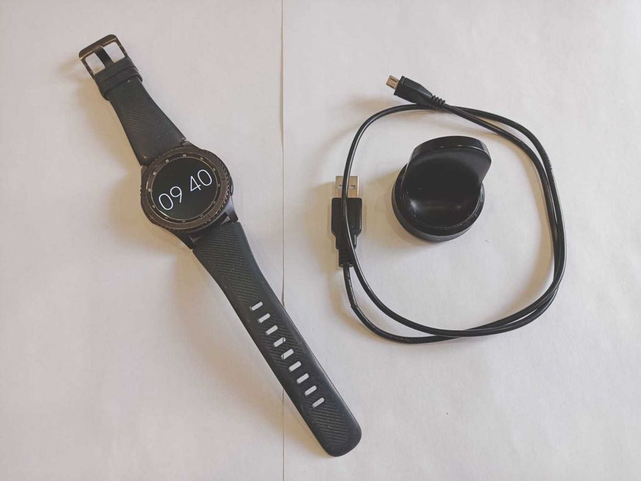 Смарт-часы Samsung Gear S3 Frontier, Black. Оригинал