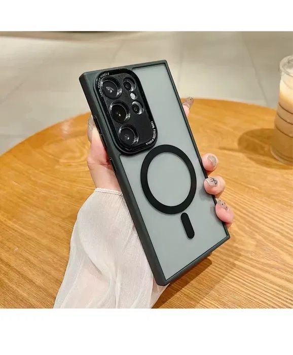 Husa Folie PC Fashio Magsafe Samsung S24 S25 PLUS ULTRA S23 PLUS ULTRA