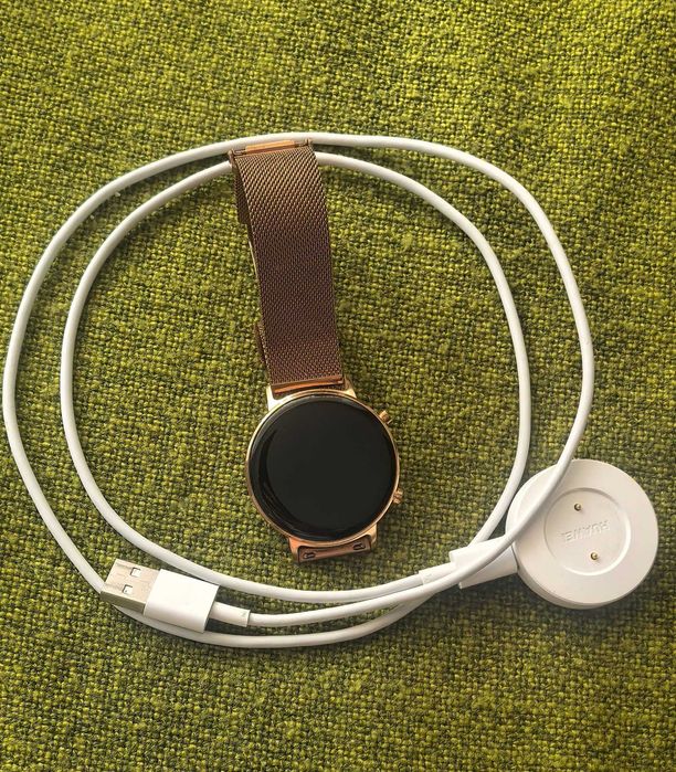 Smartwatch Huawei Watch GT 2, 42mm, Elegant Refined Gold, curea metalica Stare excelentă