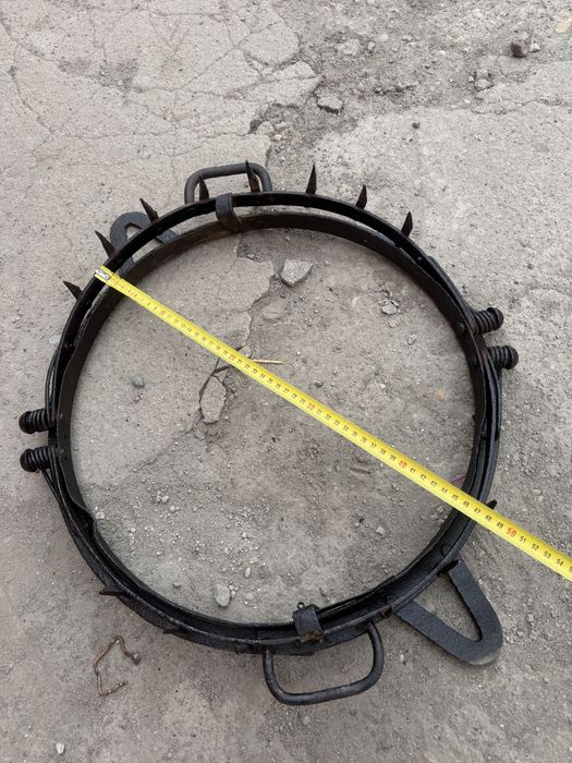 Capcana,cluxa  din otel,dimensiuni mari,diametru 50 cm