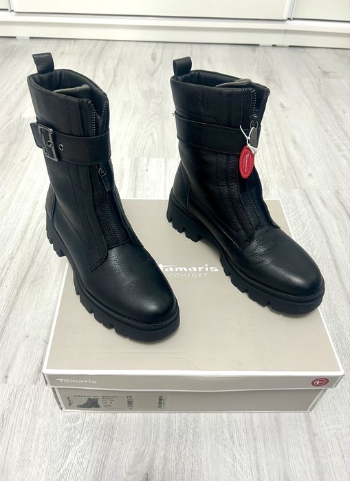 Ghete piele naturala Tamaris noi