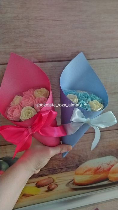 Шоколадные розы, букеты, коробки