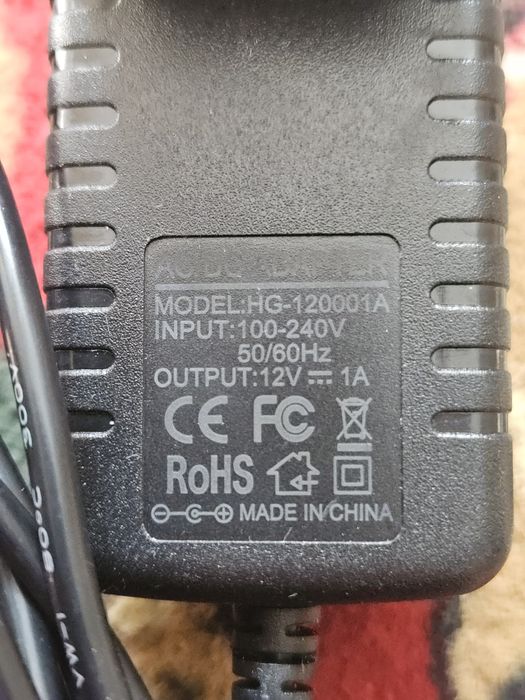 Alimentator 12V 1A, cablu 5m