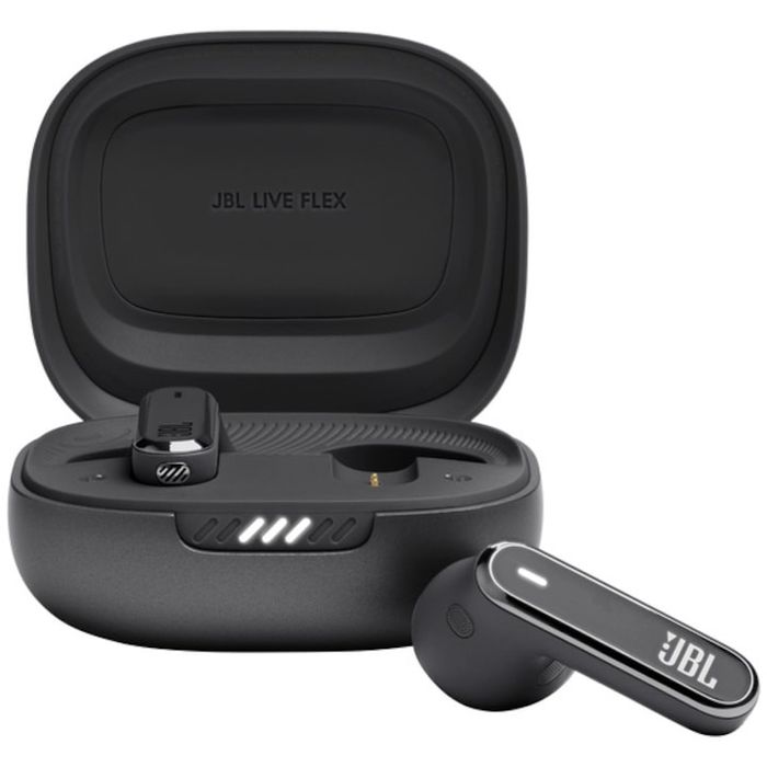 Casti audio wireless in-ear JBL Live Flex,Spatial Sound,Signature, Noi