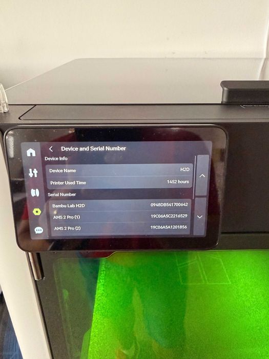 Imprimantă 3D Bambu Lab H2D Combo + Modul Laser 10W + 1x AMS 2 Pro