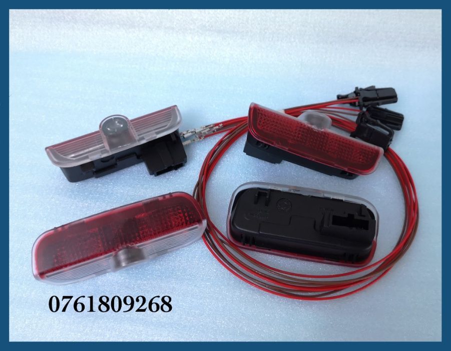Lampi / lumini led avertizare usi VW Tiguan Touran Touareg SEAT SKODA