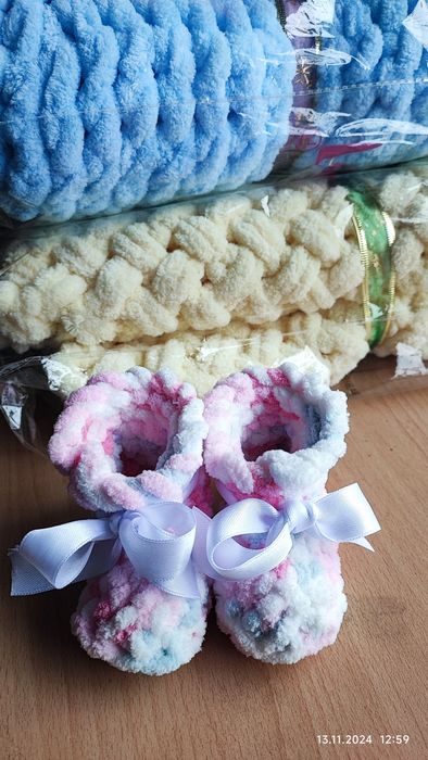 Ръчно плетени бебешки одеалца от хипоалергенна  прежда