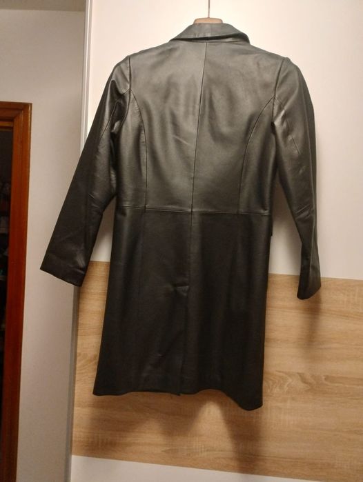 Haina palton din piele