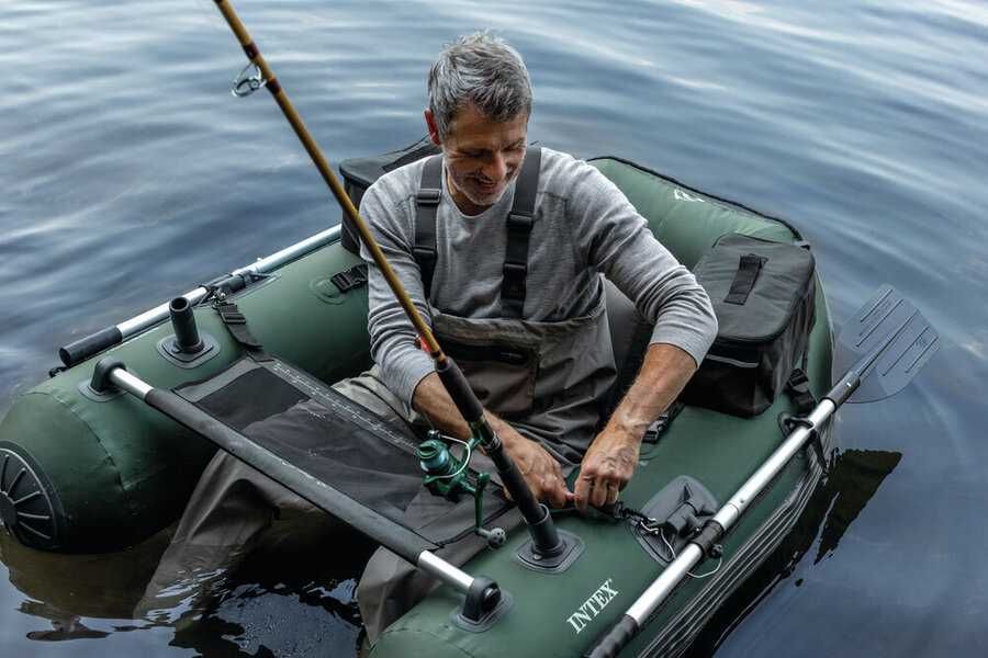 Проходилка Intex Big Catch Pro Belly Boat за риболов