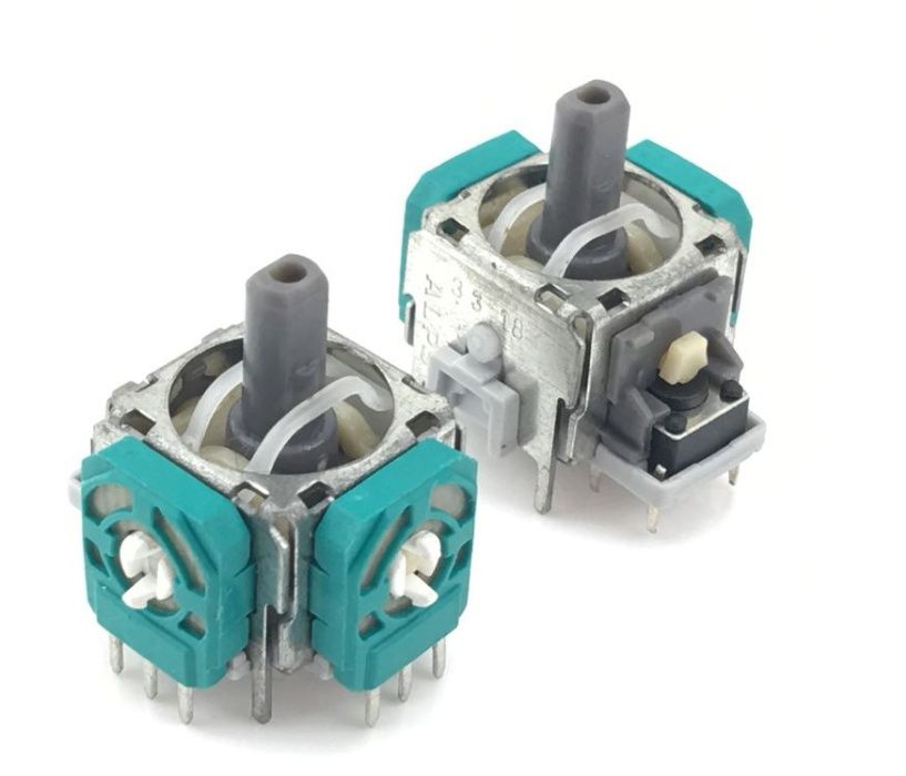 Inlocuitor PS4 Controller 3D Analog Joysticks + Thumbsticks - noi