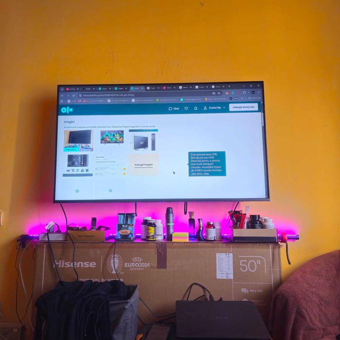 50 '' U6N | ULED MiniLED Smart TV 4K 60/120  Hz50U6NQ