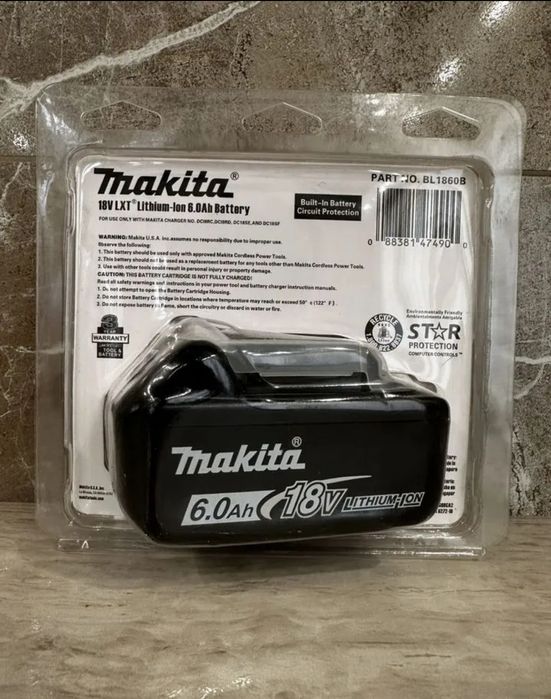 Акумляторы макита 18v, 6ah