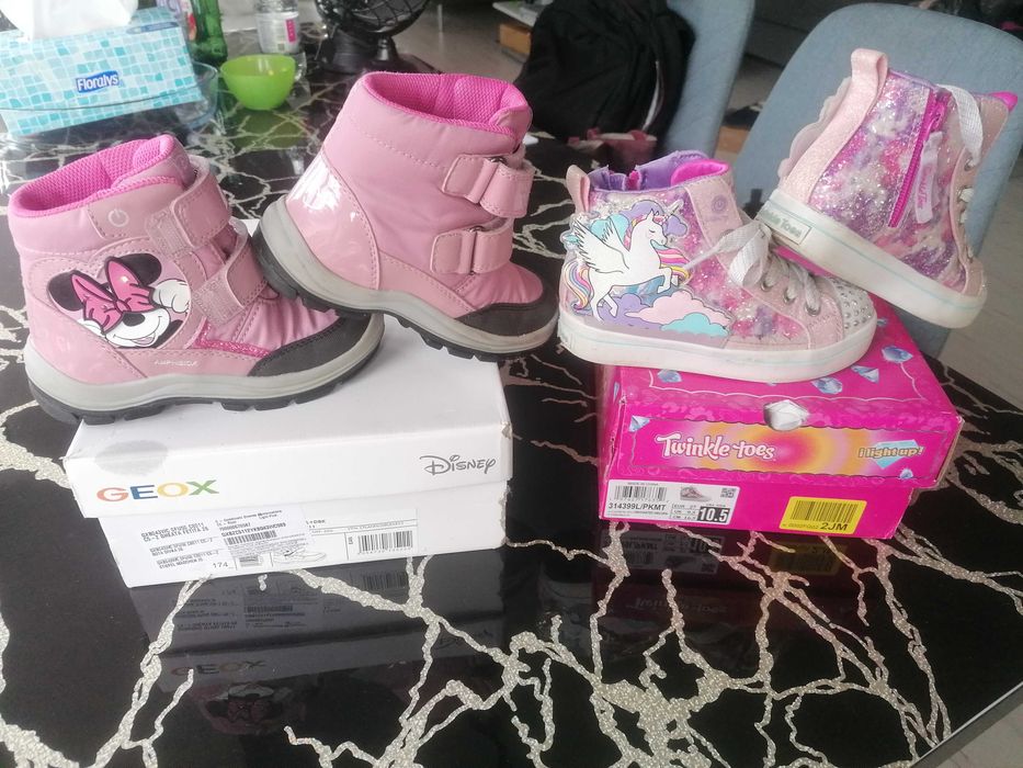 Ghete Geox Disney si Twinkle toes copii