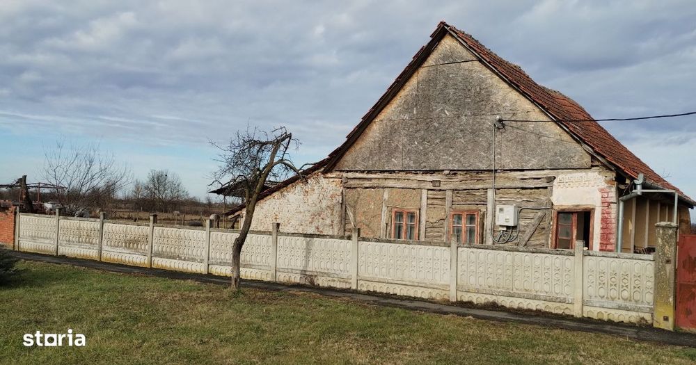 Casa veche din 1955 si teren intravilan 6153 mp, Sinersig,Jud Timis