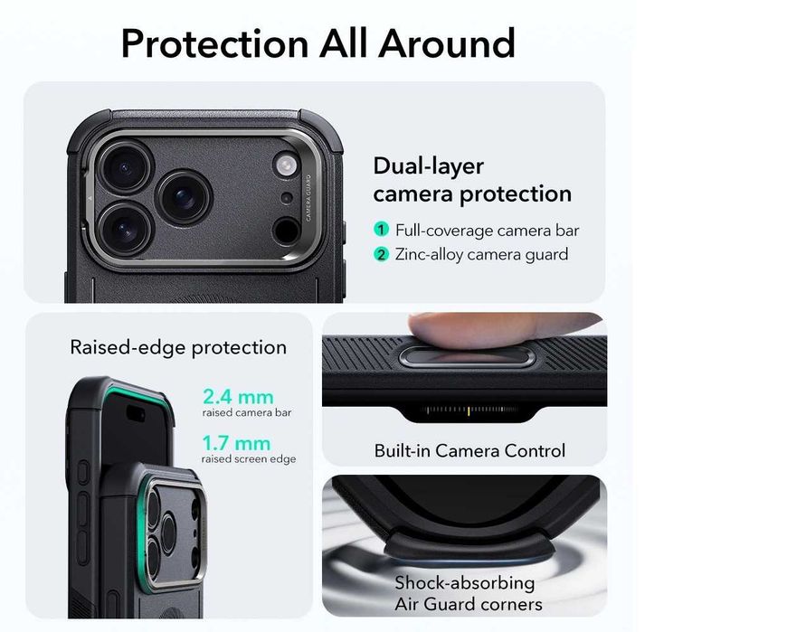 Husa antisoc 360 military APPLE iPhone 15 Pro Max 17 Plus 16 17 Air 14