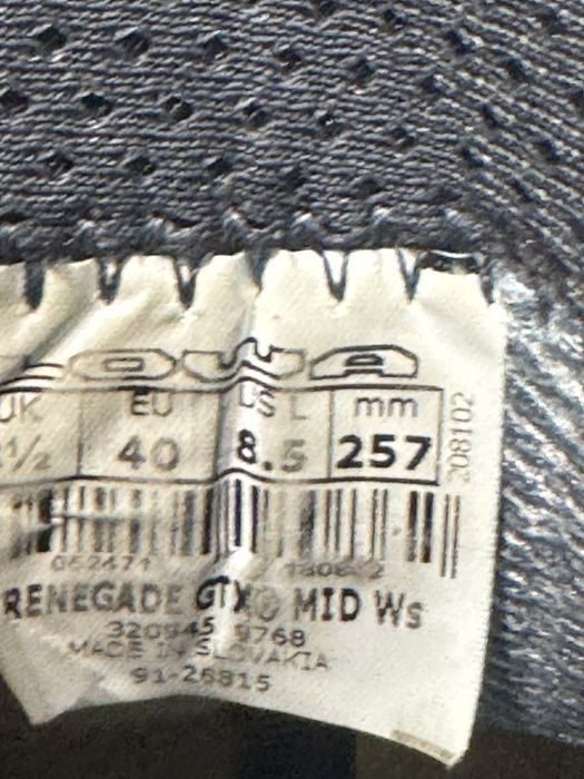 Мъжки туристически обувки LOWA RENEGADE GORE-TEX . Размер 40