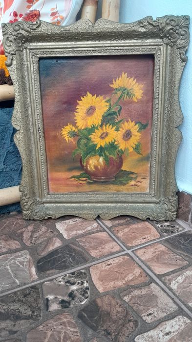 Tablou pictat în acrilic