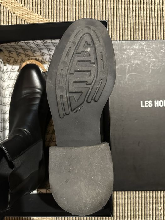 LES HOMMES мъжки кожени боти Made in Italy №42
