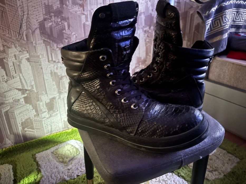 Rick owens X chrome hearts