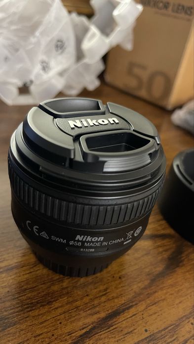 Продам обектив никон 50мм 1.4G