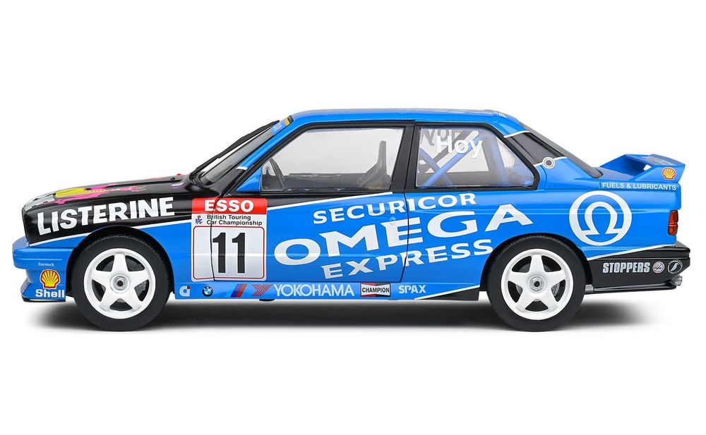 1991 BMW E30 M3 Blue #1 W.Hoy BTCC 1:18 Solido