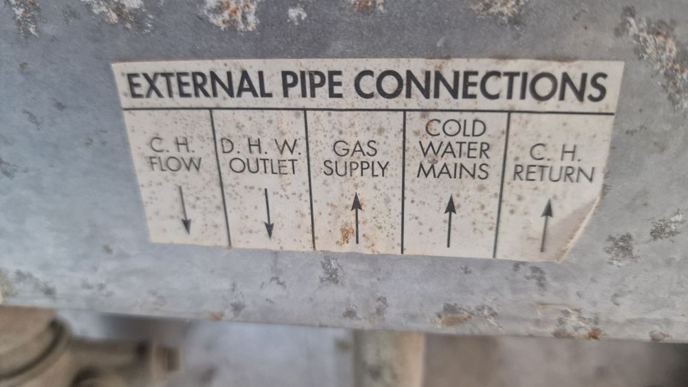 Centrala pe gaz Vaillant  adusa din Anglia