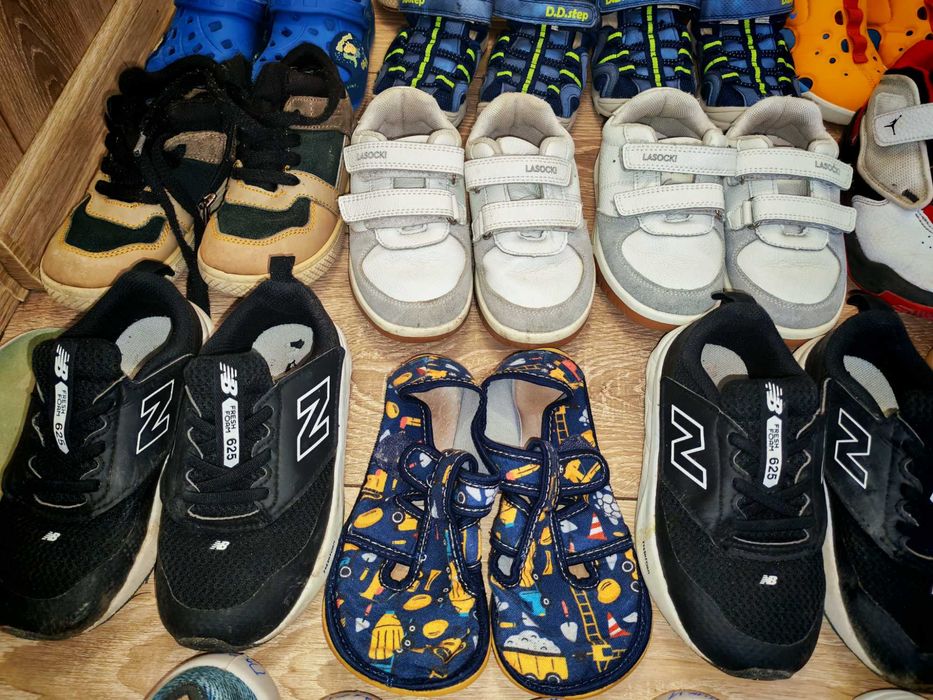 Детски маратонки, кецове New balance, Nike, Lasocki, боси обувки
