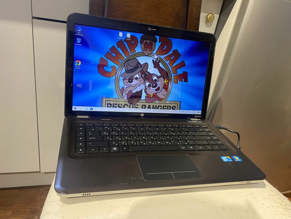 Шустрый офисный ноутбук HP intel core i3/2 видеокарты/SSD/Windows 10/